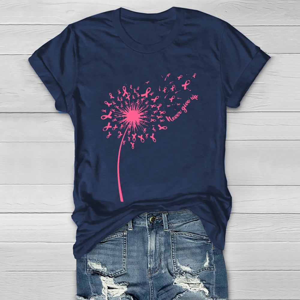 Never Give Up Healthwear T-shirt
