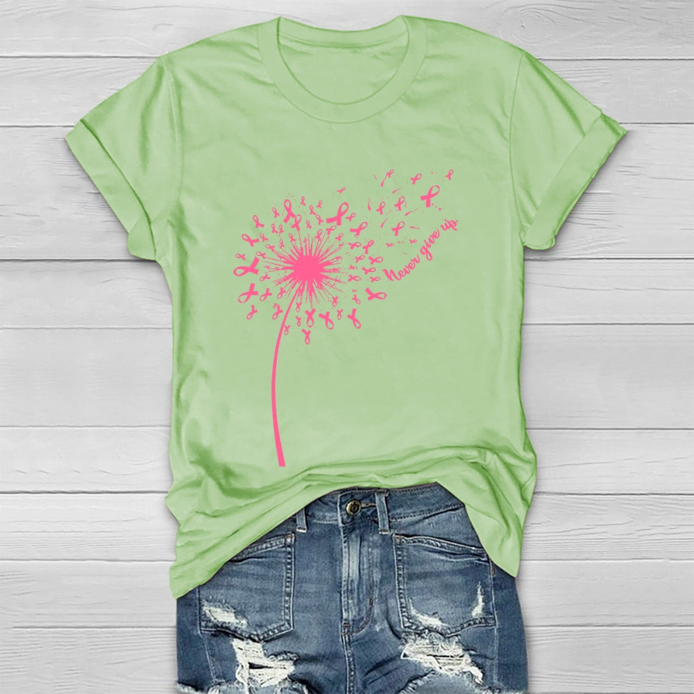 Never Give Up Healthwear T-shirt