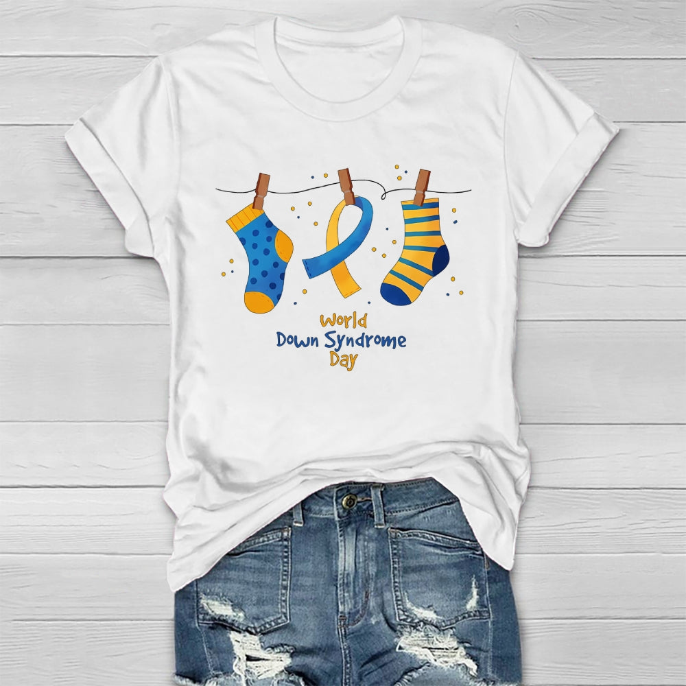 World Down Syndrome Day Healthwear T-shirt