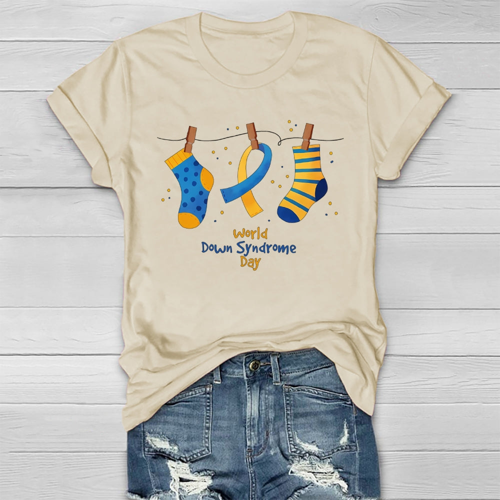 World Down Syndrome Day Healthwear T-shirt