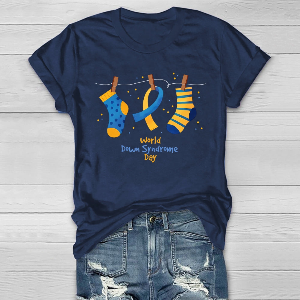 World Down Syndrome Day Healthwear T-shirt