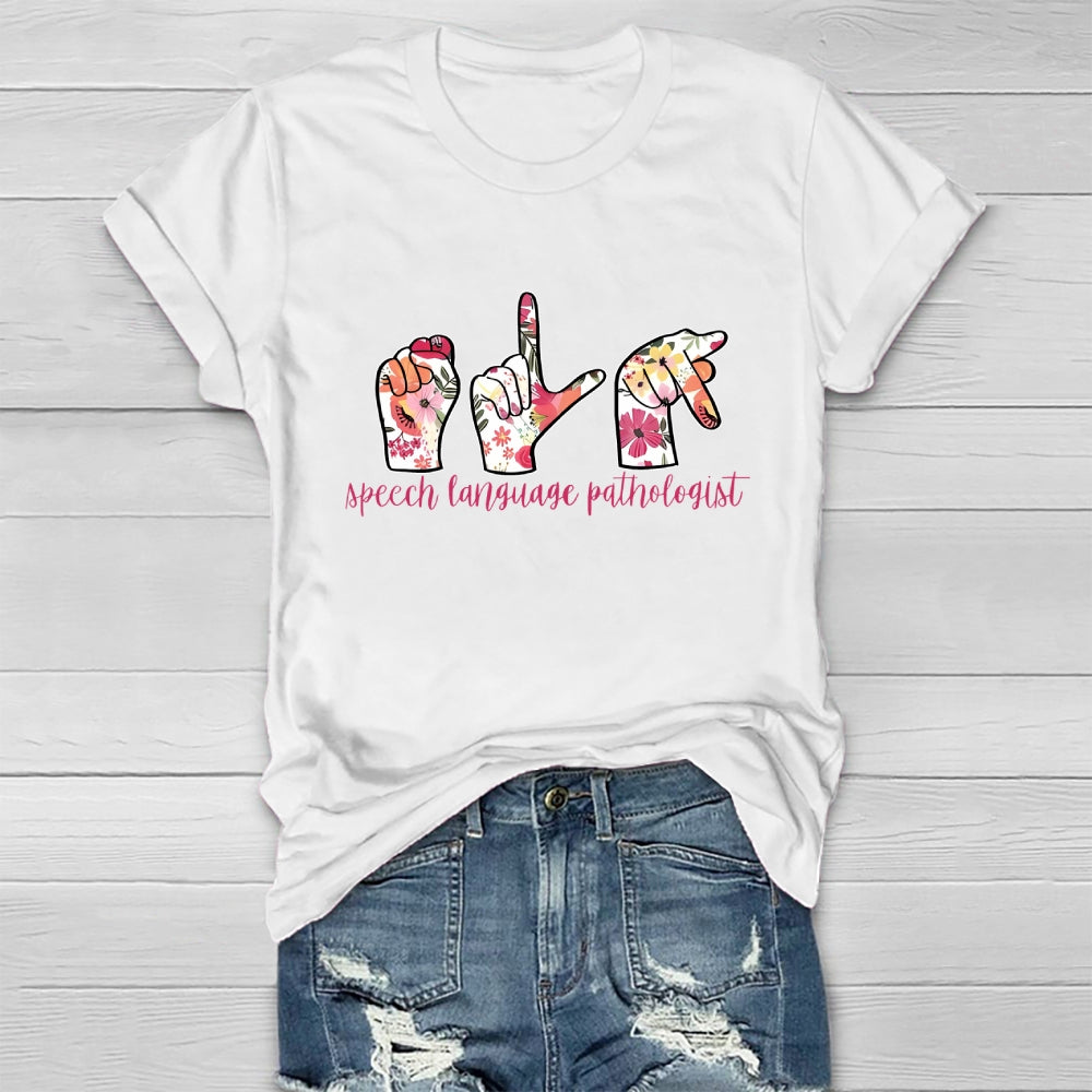 Speech Language Pathologist Healthwear T-shirt