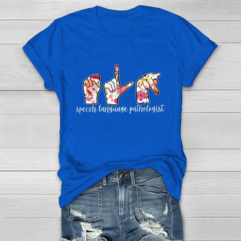 Speech Language Pathologist Healthwear T-shirt