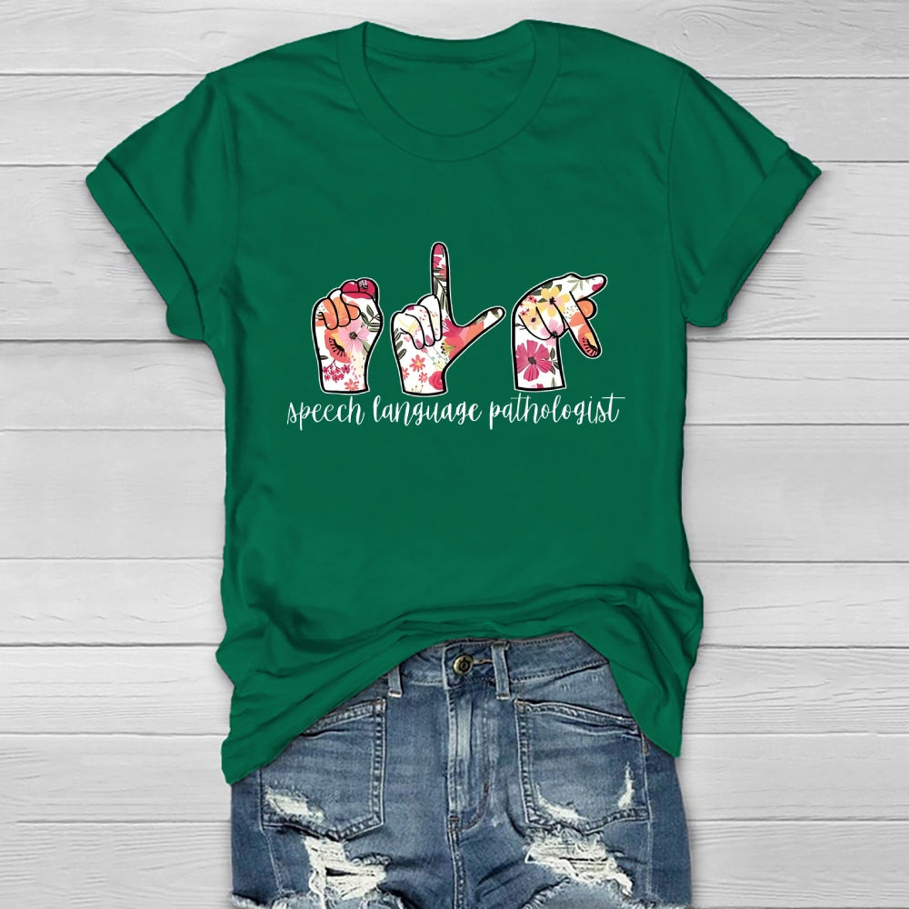 Speech Language Pathologist Healthwear T-shirt