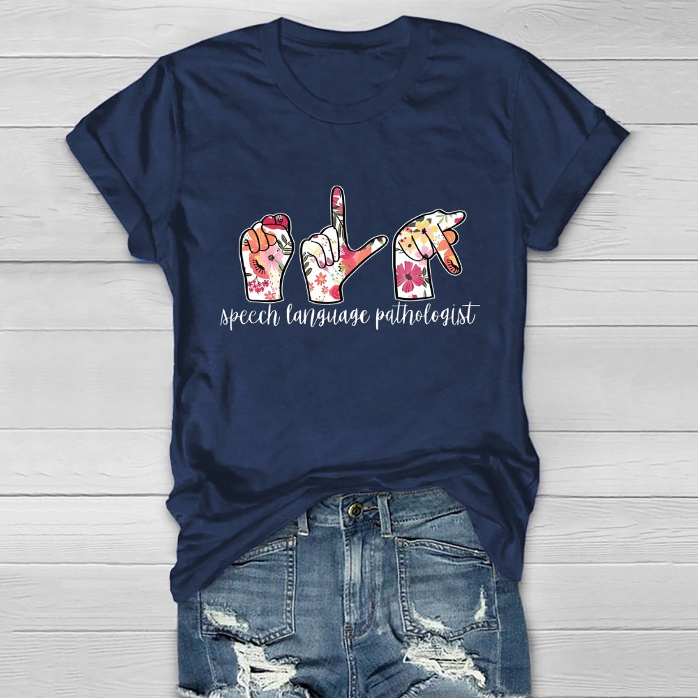 Speech Language Pathologist Healthwear T-shirt