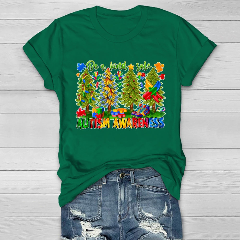 Be A Kind Sole Autism Awareness Healthwear T-shirt