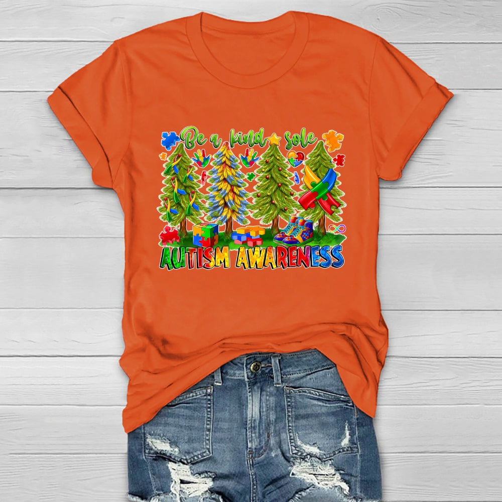 Be A Kind Sole Autism Awareness Healthwear T-shirt