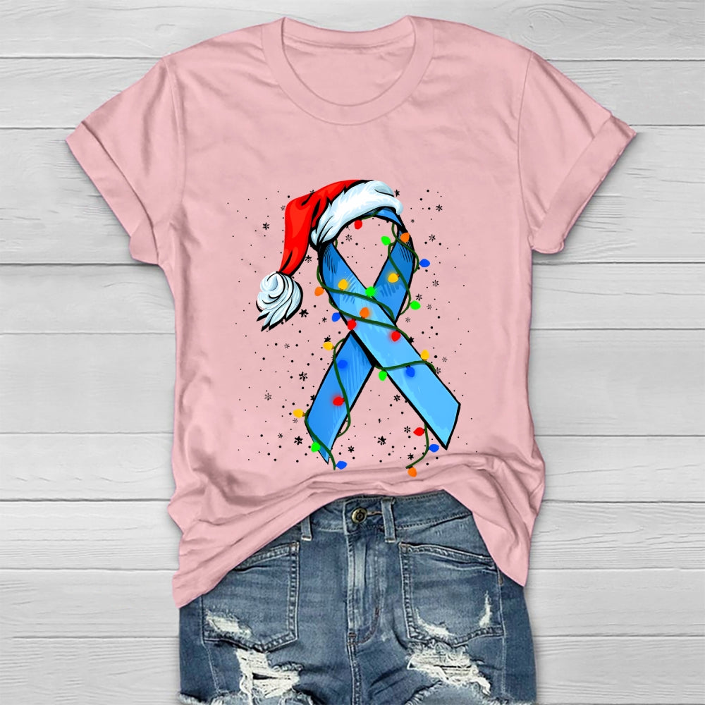 Blue Ribbon Christmas Healthwear T-shirt