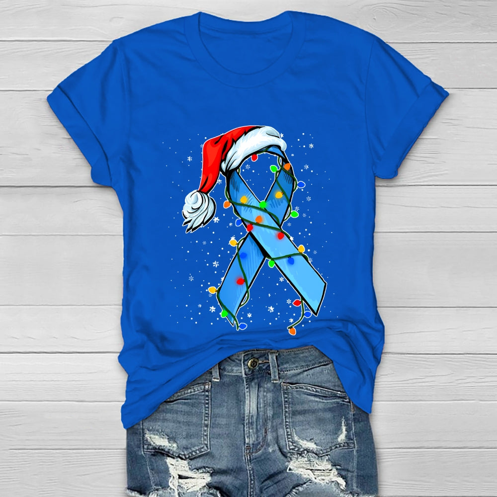 Blue Ribbon Christmas Healthwear T-shirt