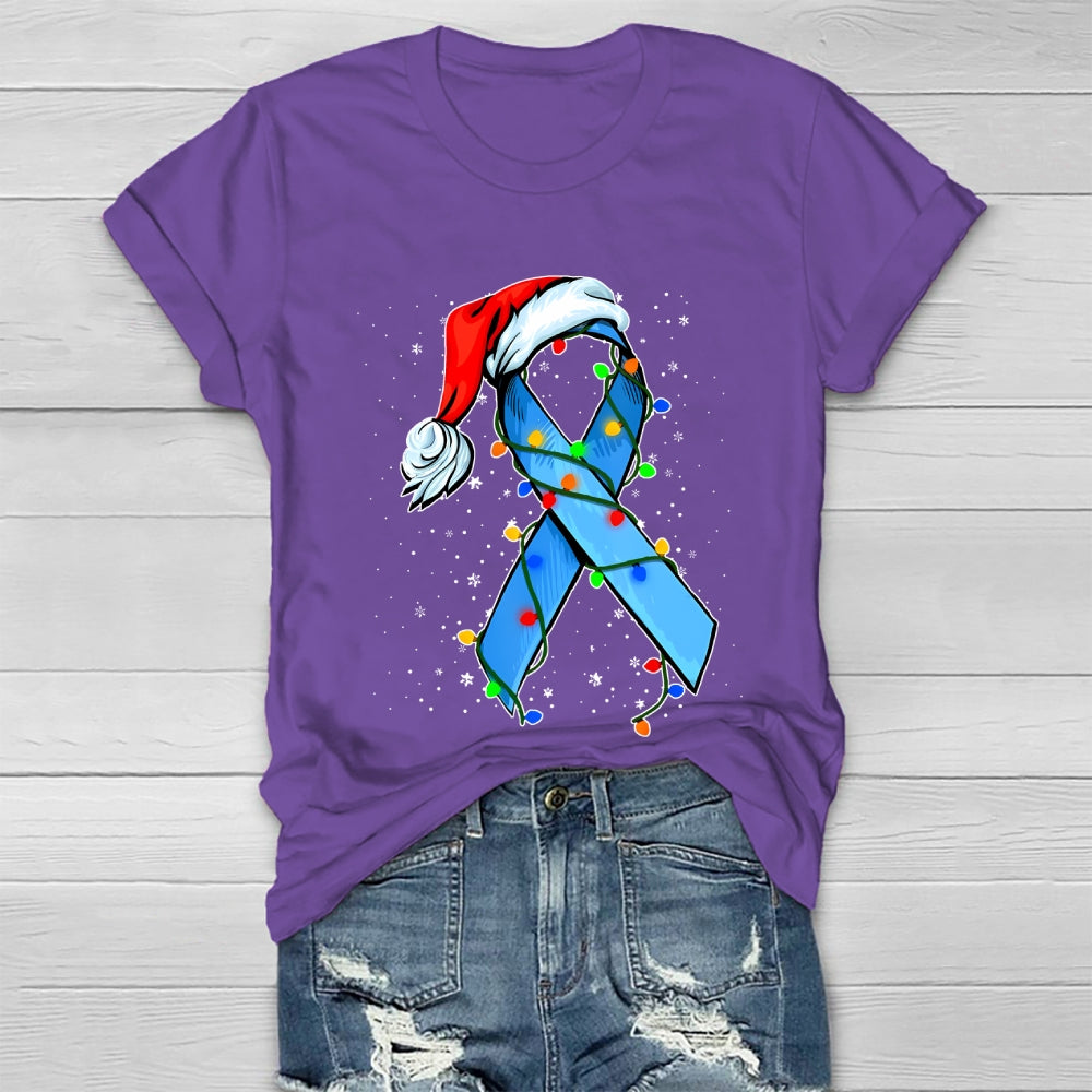 Blue Ribbon Christmas Healthwear T-shirt