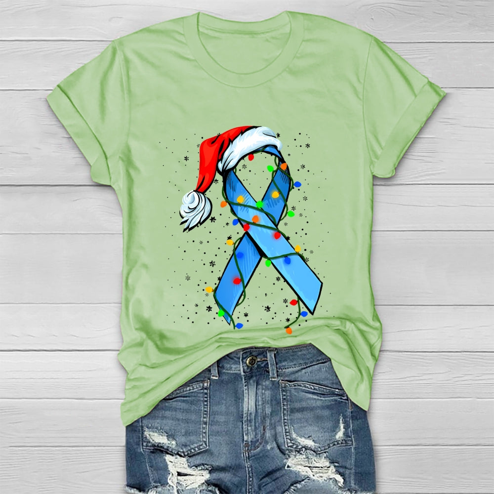 Blue Ribbon Christmas Healthwear T-shirt