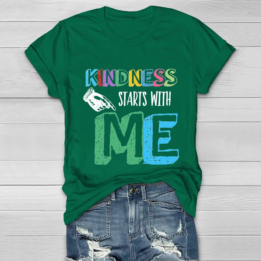 Kindness Starts With Me Healthwear T-shirt