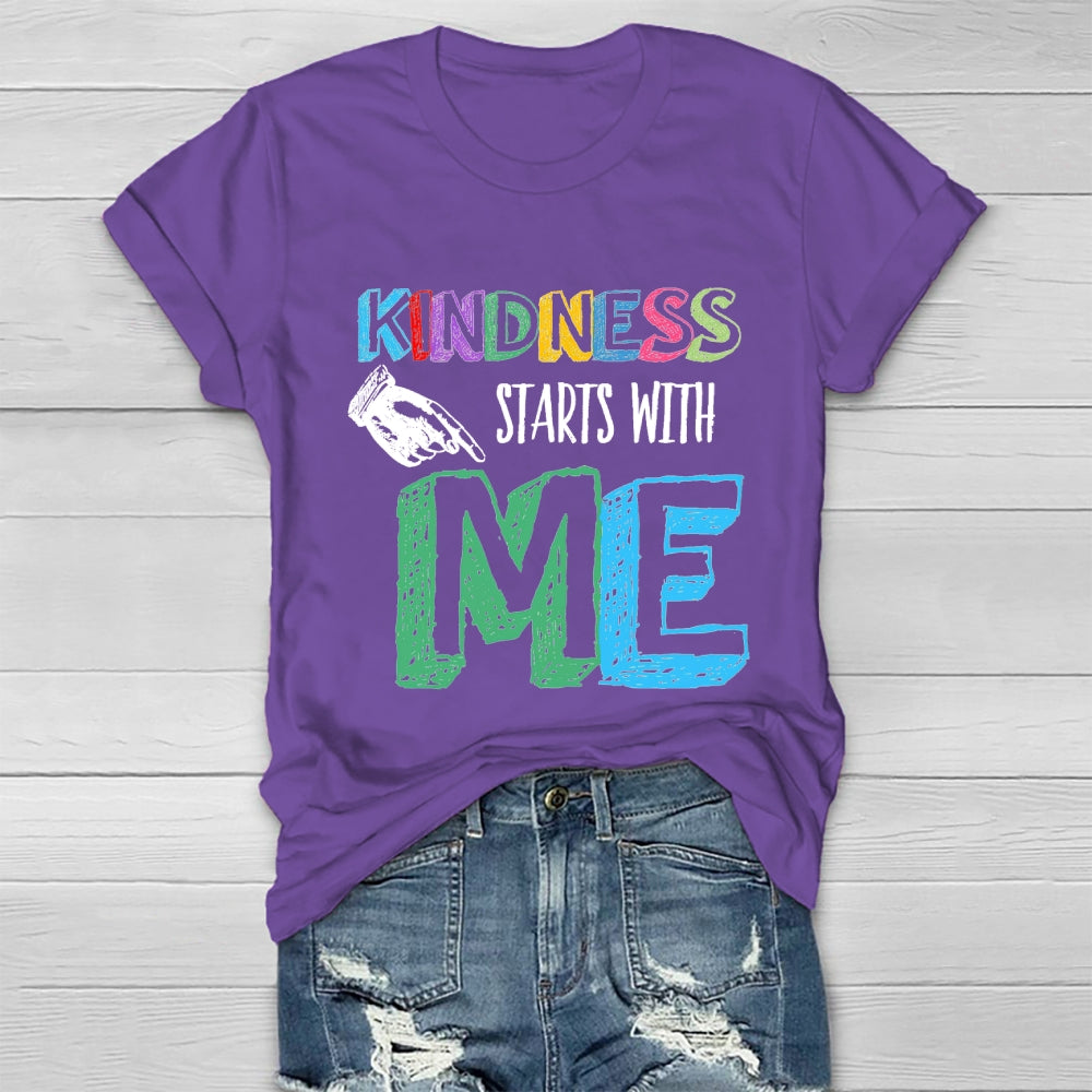Kindness Starts With Me Healthwear T-shirt