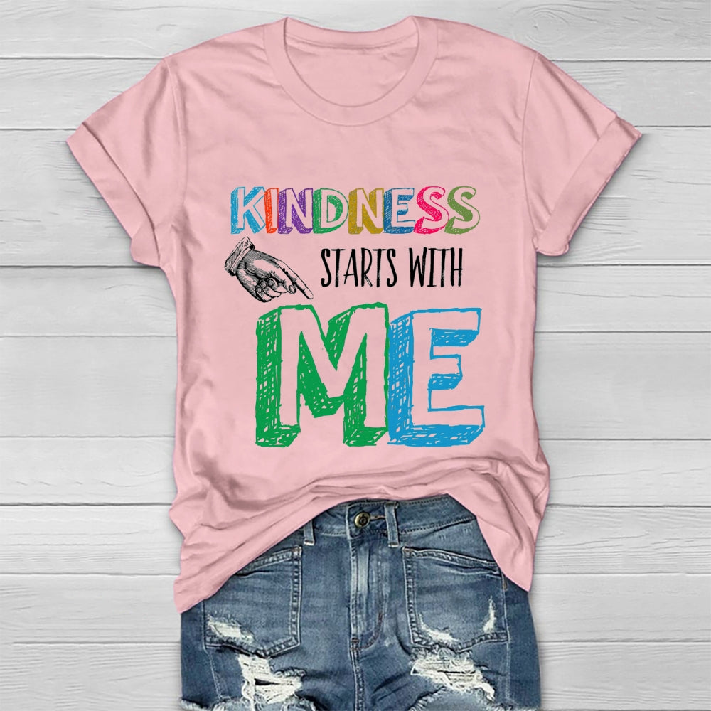Kindness Starts With Me Healthwear T-shirt