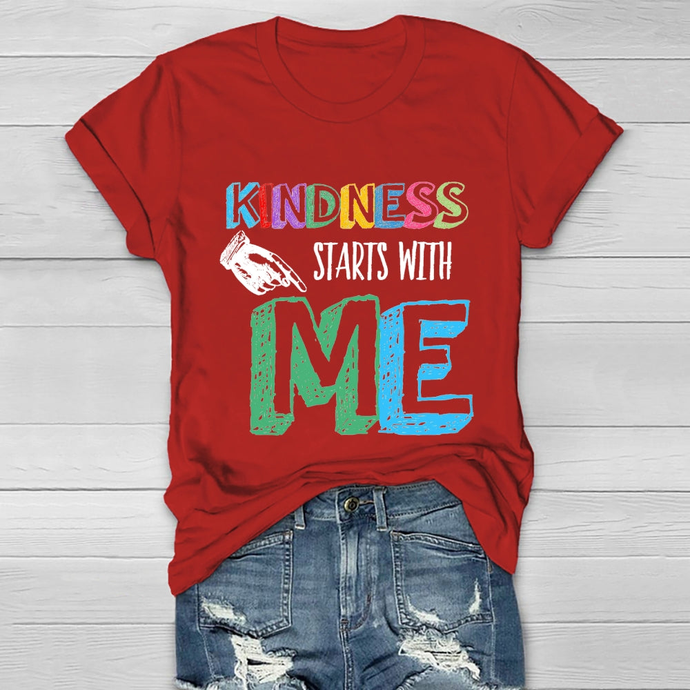 Kindness Starts With Me Healthwear T-shirt
