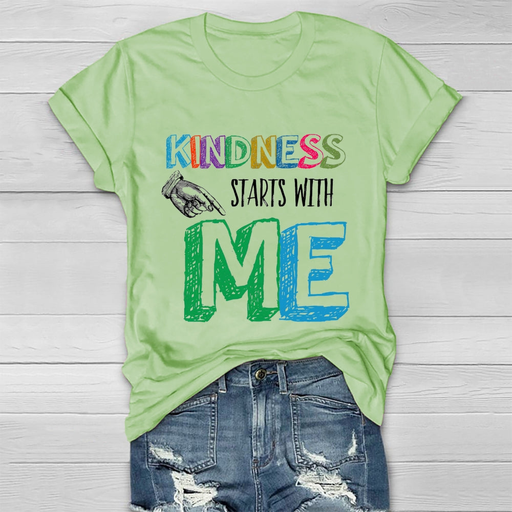 Kindness Starts With Me Healthwear T-shirt