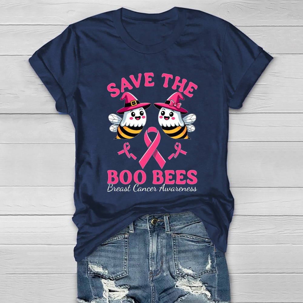 Save The Boo Bees Breast Cancer Awareness Healthwear T-shirt