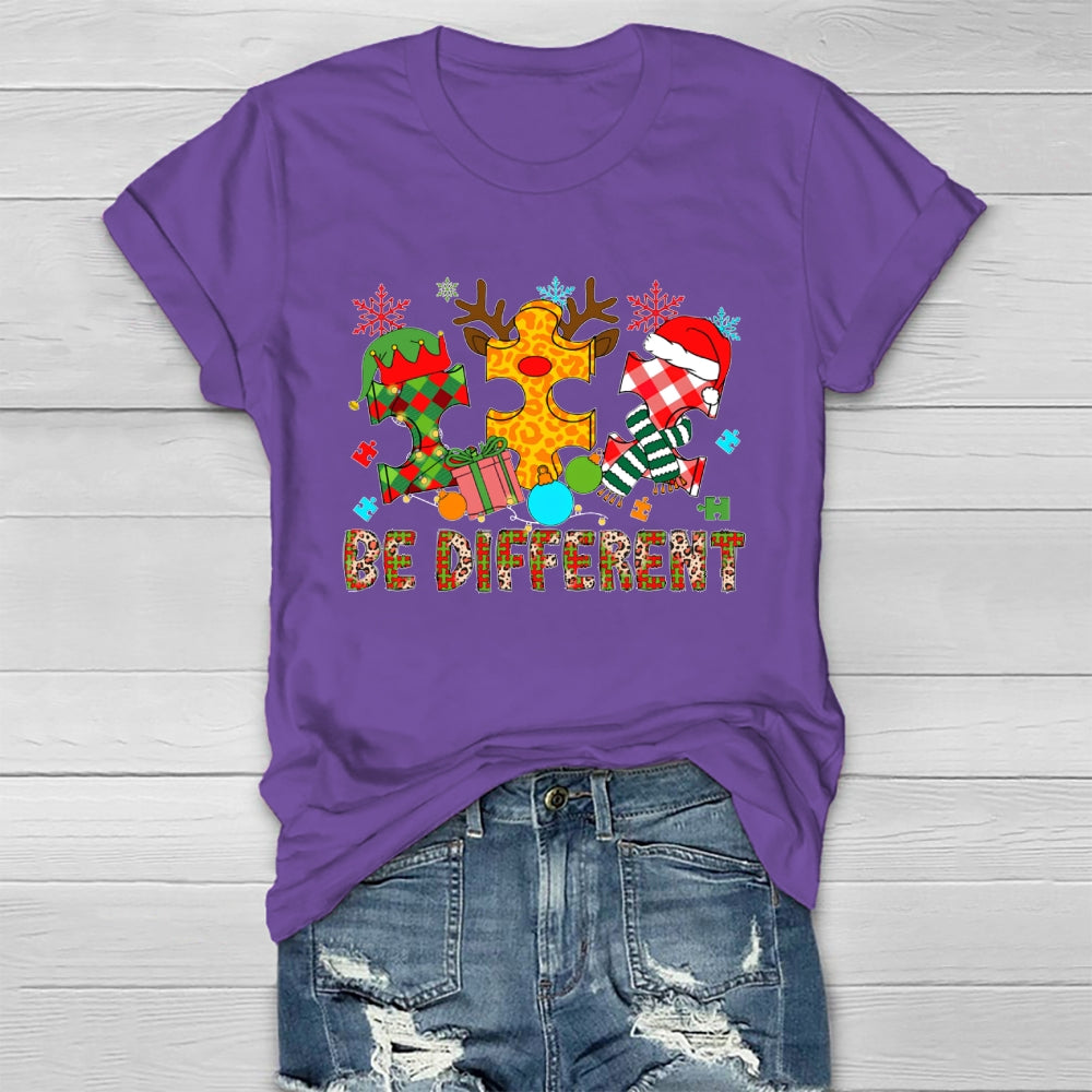 Be Different Christmas Healthwear T-shirt