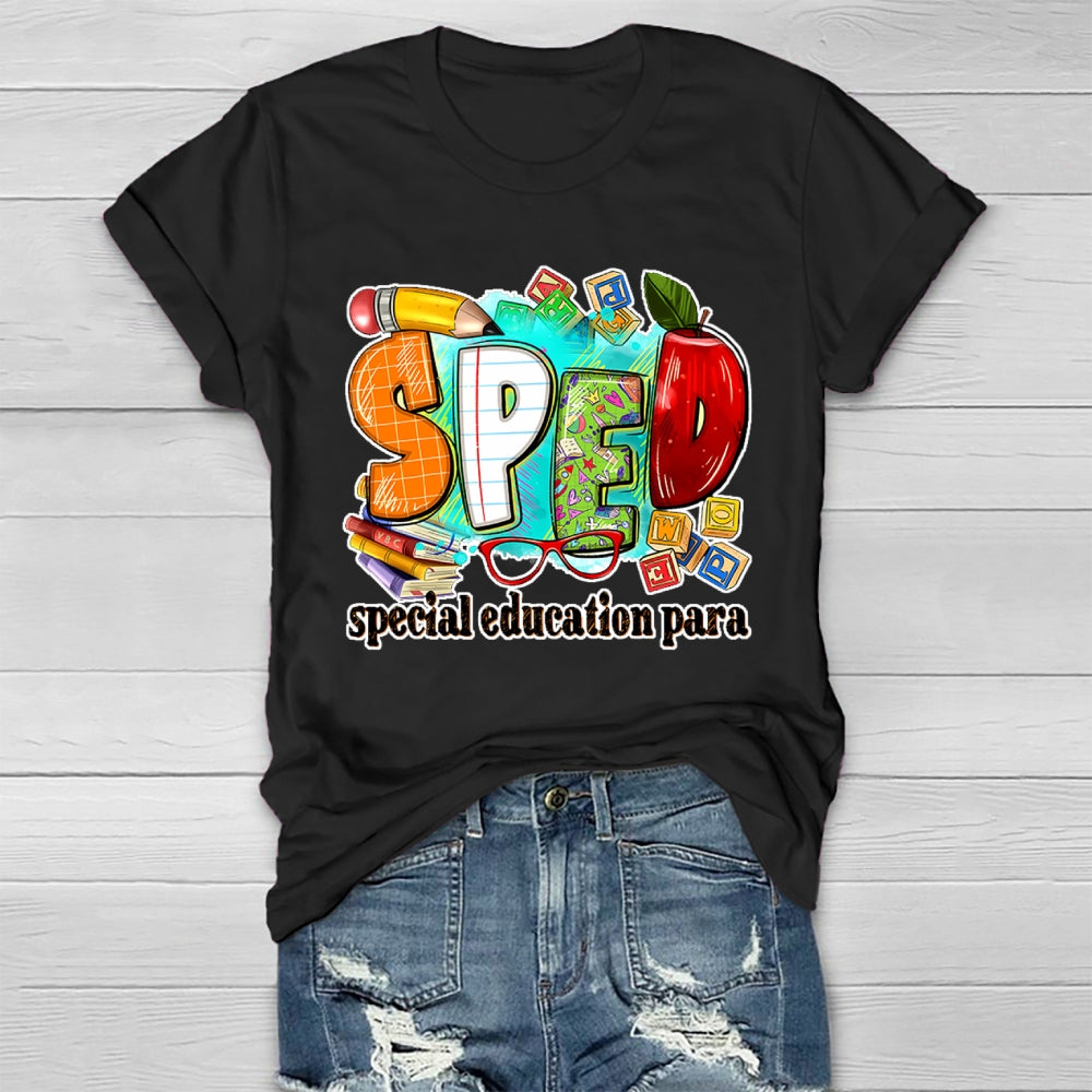 Sped Special Education Para Healthwear T-shirt