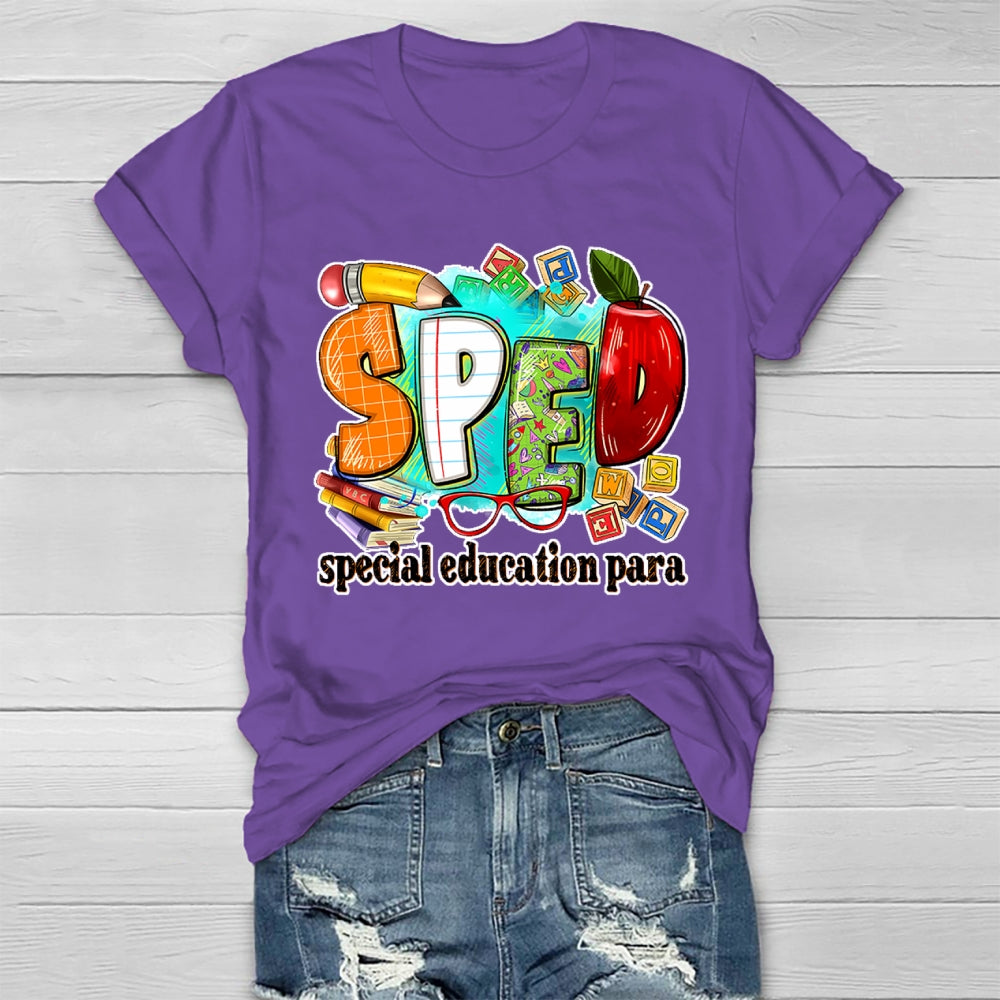 Sped Special Education Para Healthwear T-shirt