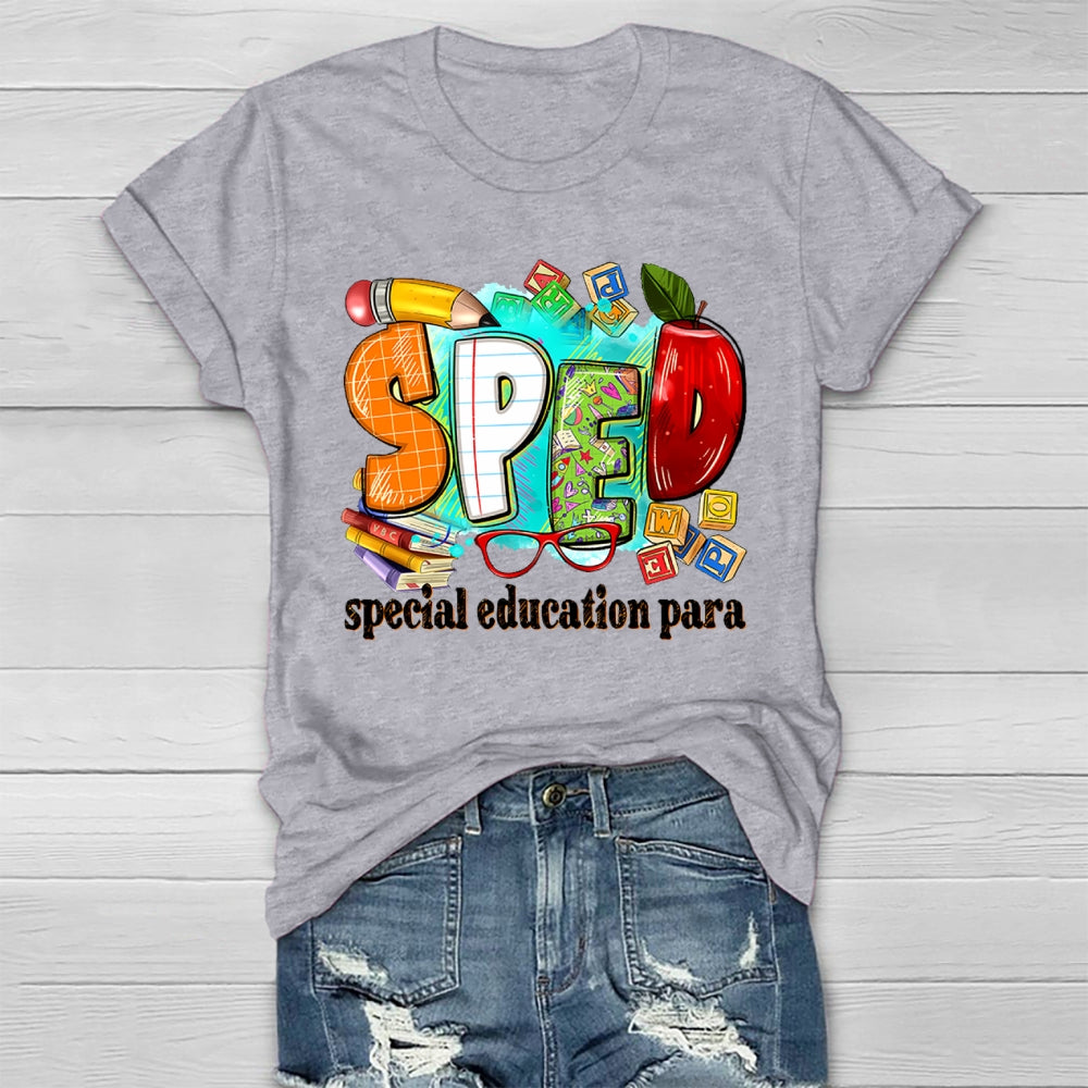 Sped Special Education Para Healthwear T-shirt