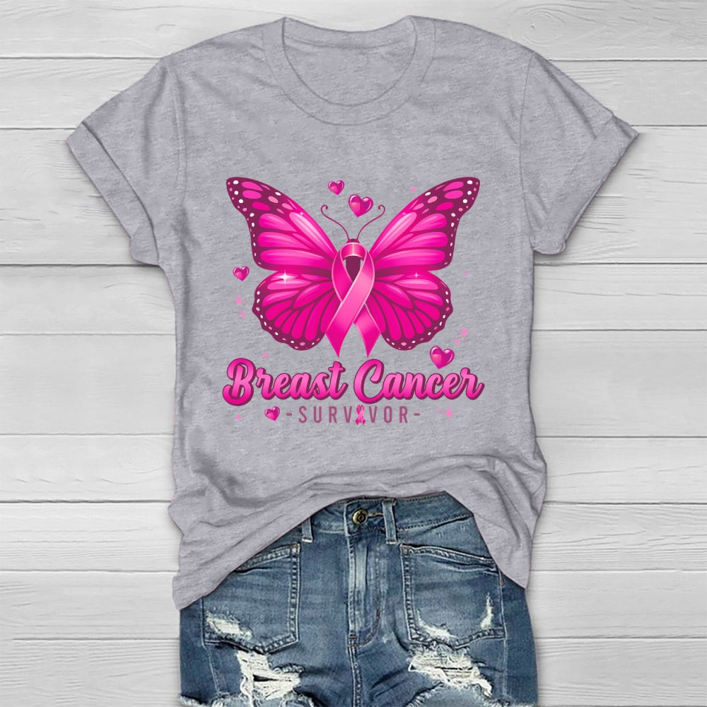 Breast Cancer Survivor Healthwear T-shirt