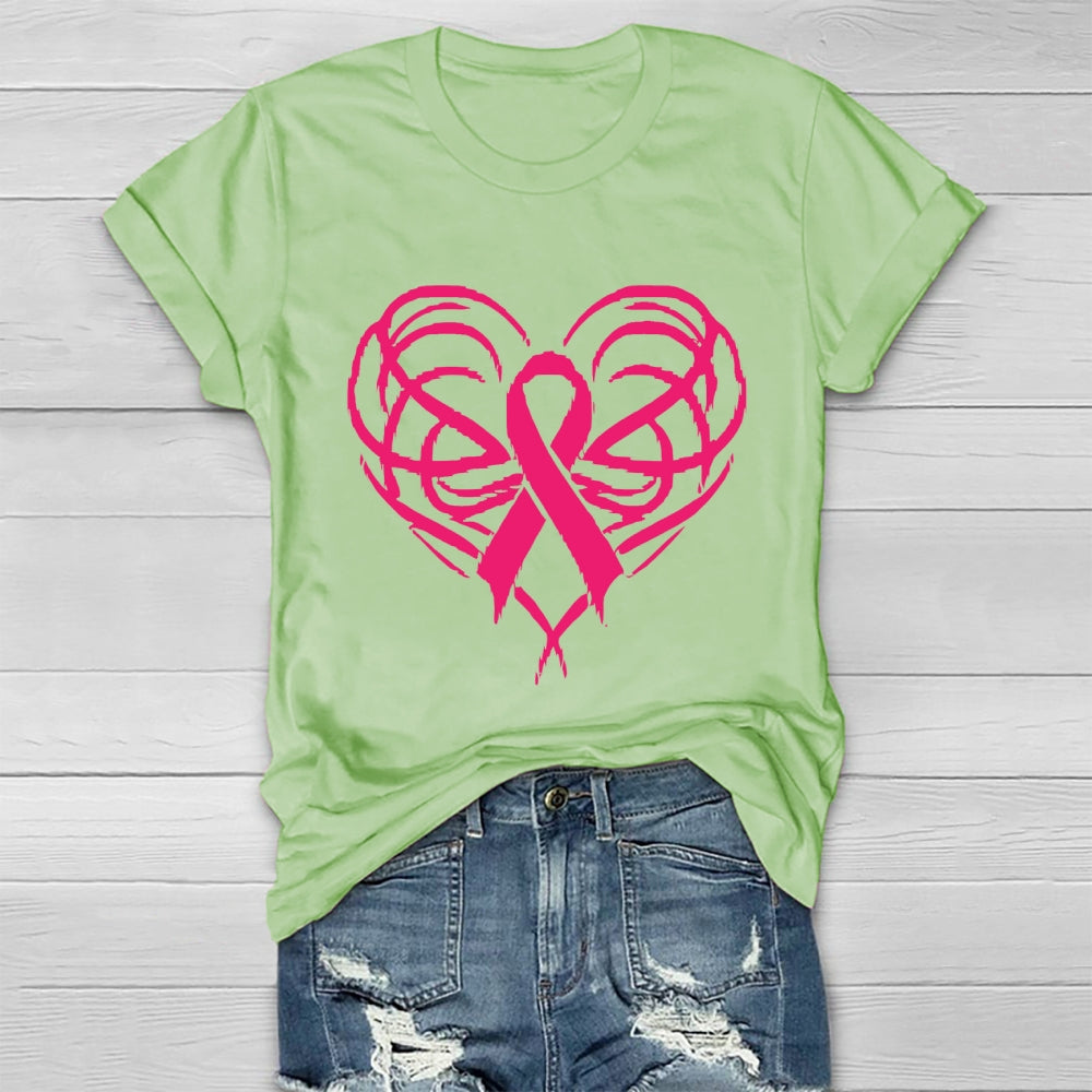 Pink Ribbon Love Healthwear T-shirt