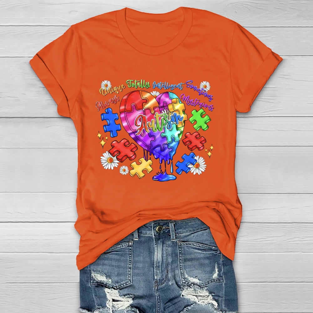 Autism Love Puzzle Healthwear T-shirt