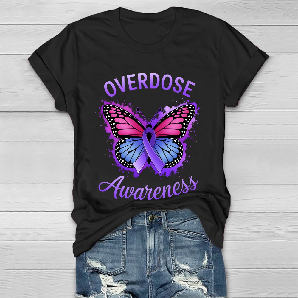 Overdose Awareness Healthwear T-shirt