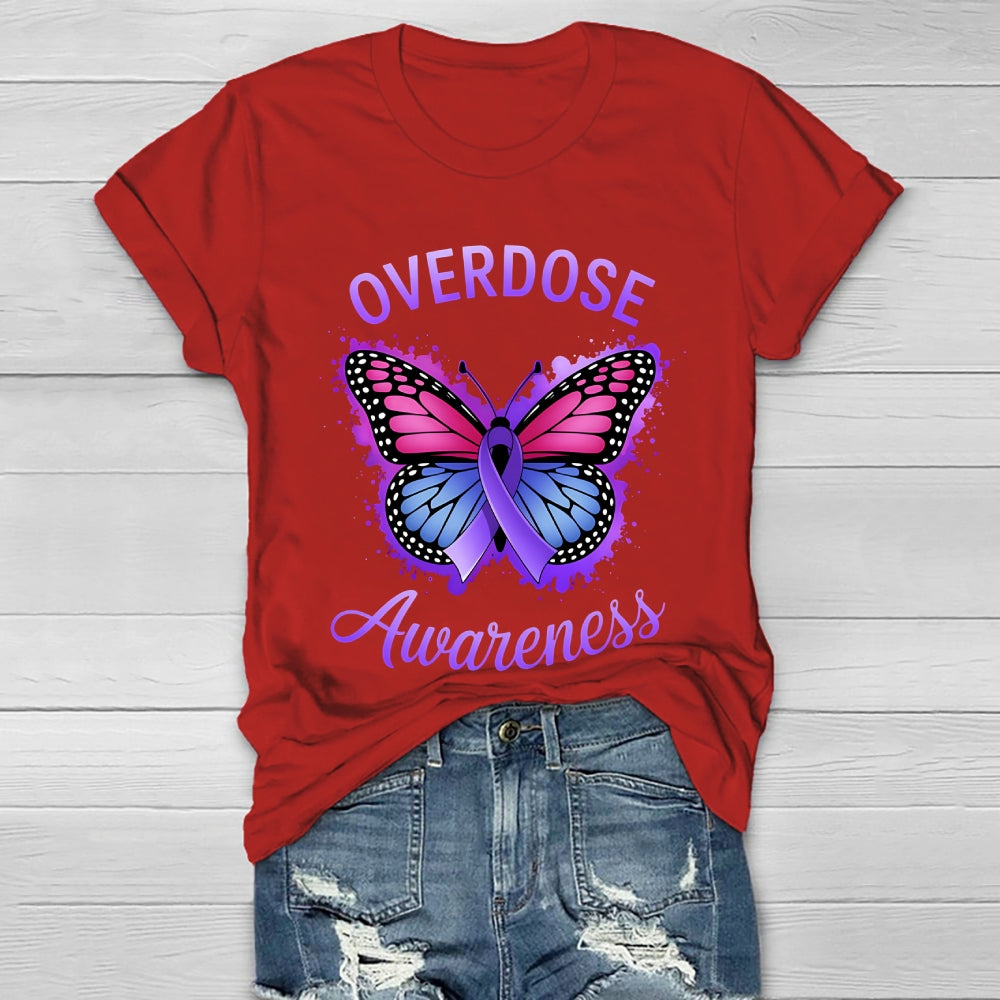 Overdose Awareness Healthwear T-shirt