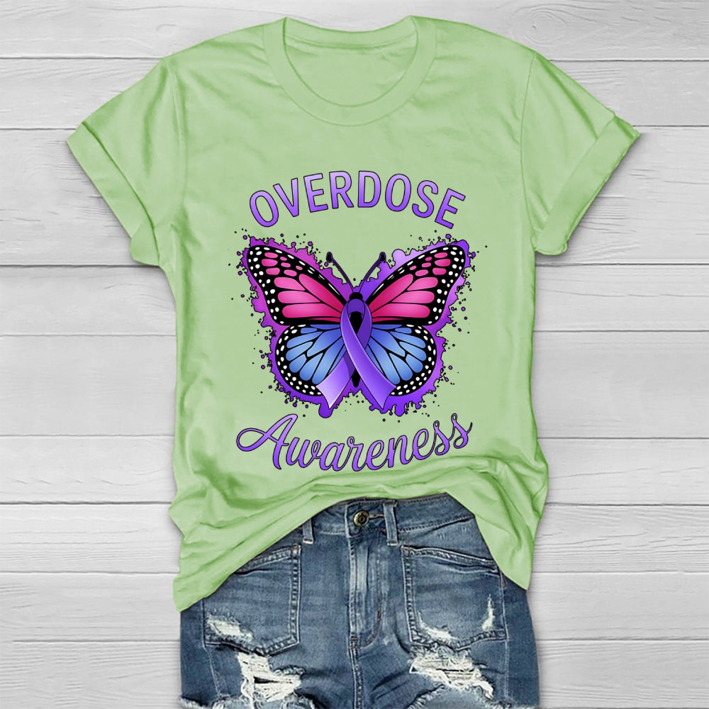 Overdose Awareness Healthwear T-shirt