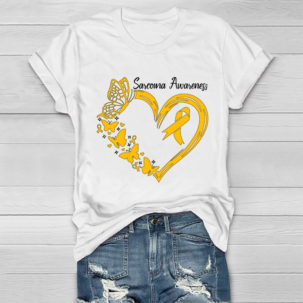 Sarcoma Cancer Awareness Healthwear T-shirt