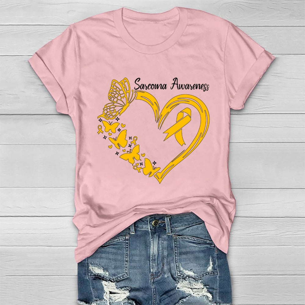 Sarcoma Cancer Awareness Healthwear T-shirt