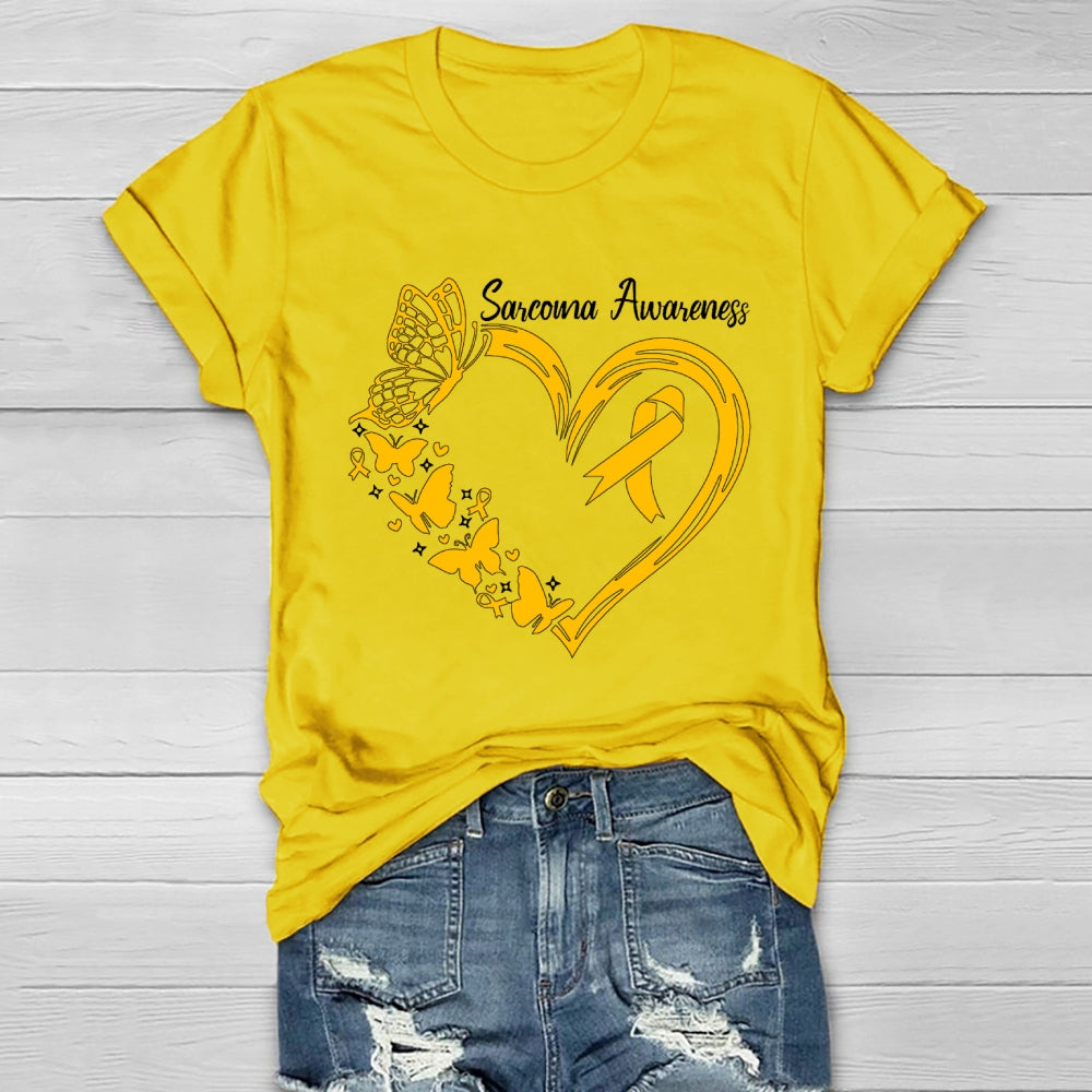 Sarcoma Cancer Awareness Healthwear T-shirt