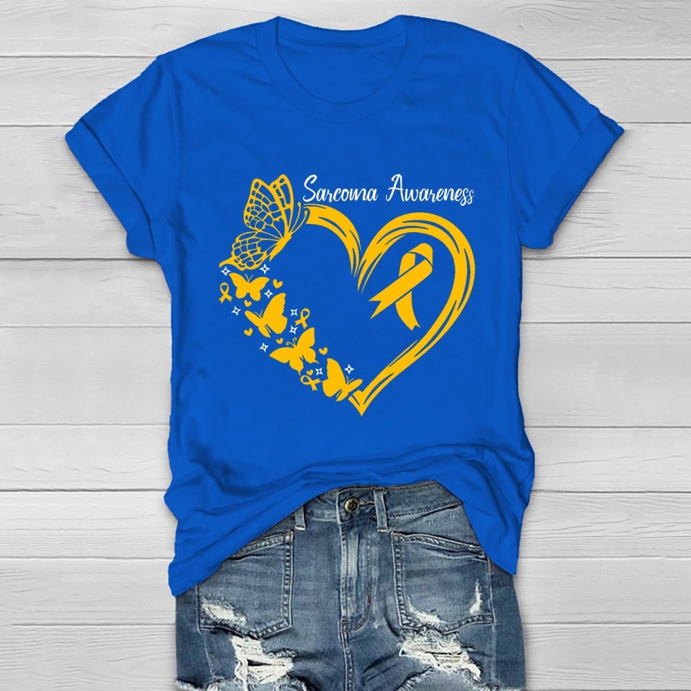 Sarcoma Cancer Awareness Healthwear T-shirt