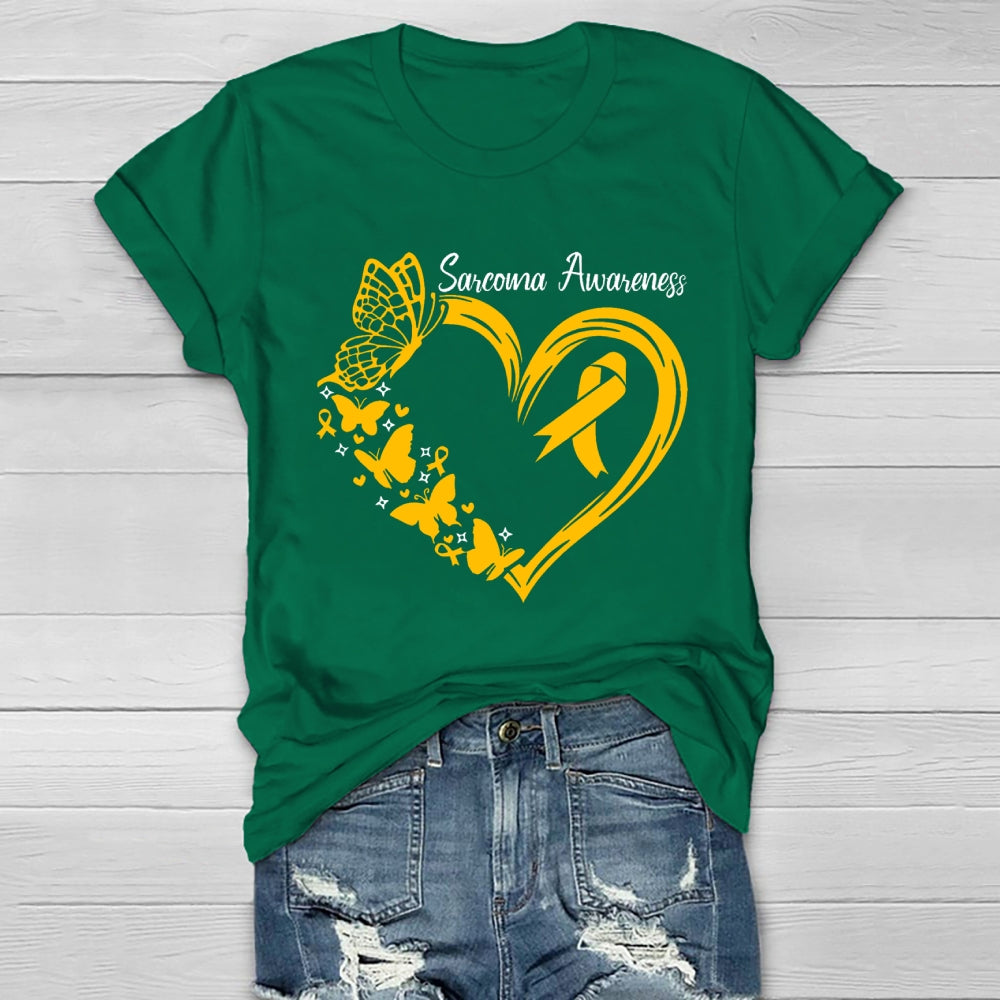 Sarcoma Cancer Awareness Healthwear T-shirt