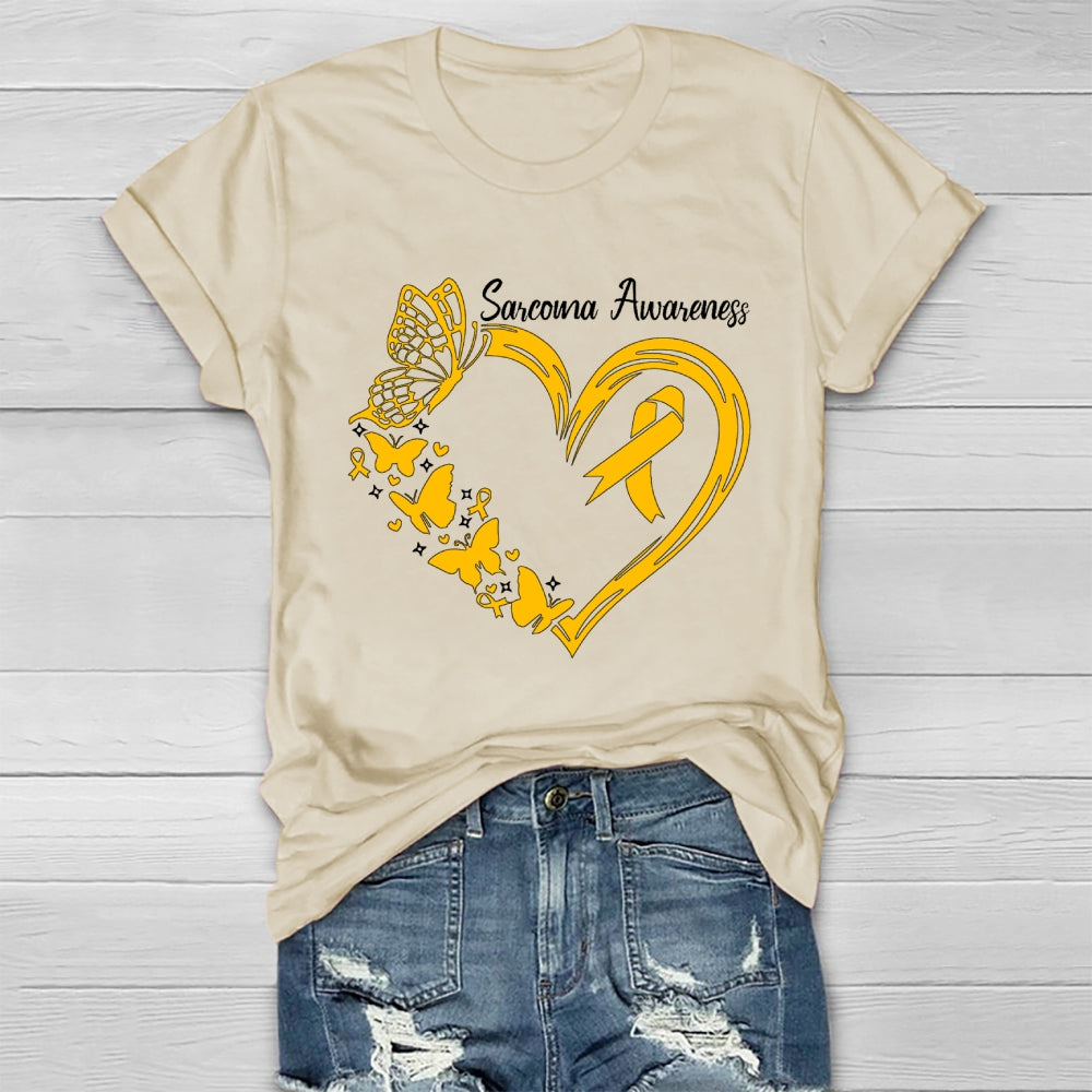 Sarcoma Cancer Awareness Healthwear T-shirt