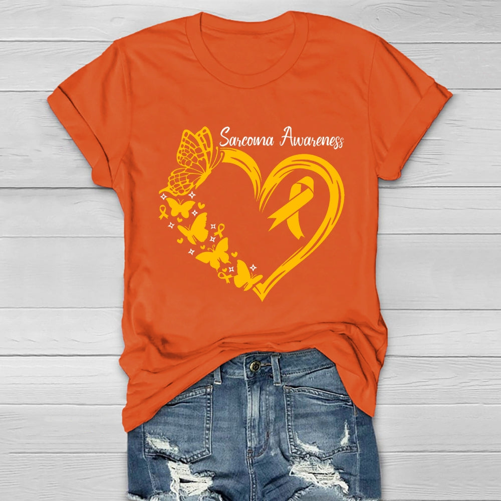 Sarcoma Cancer Awareness Healthwear T-shirt