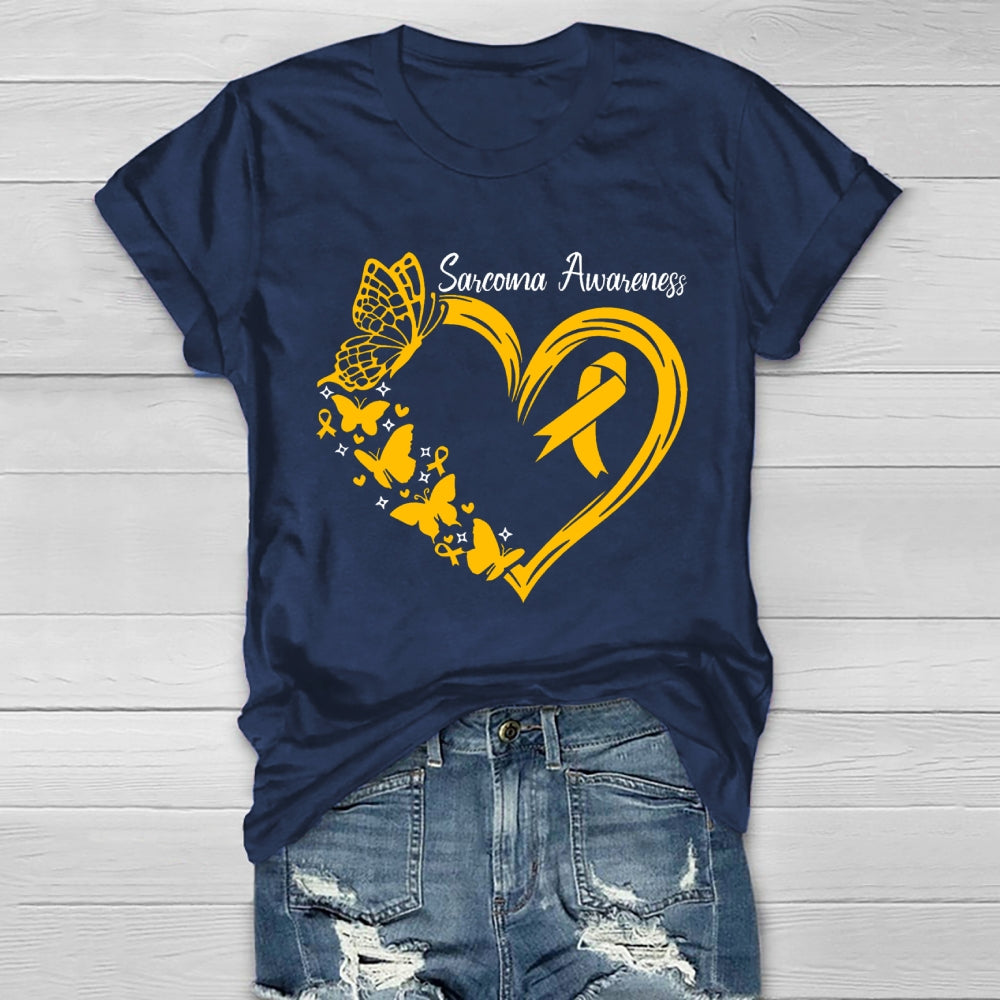 Sarcoma Cancer Awareness Healthwear T-shirt