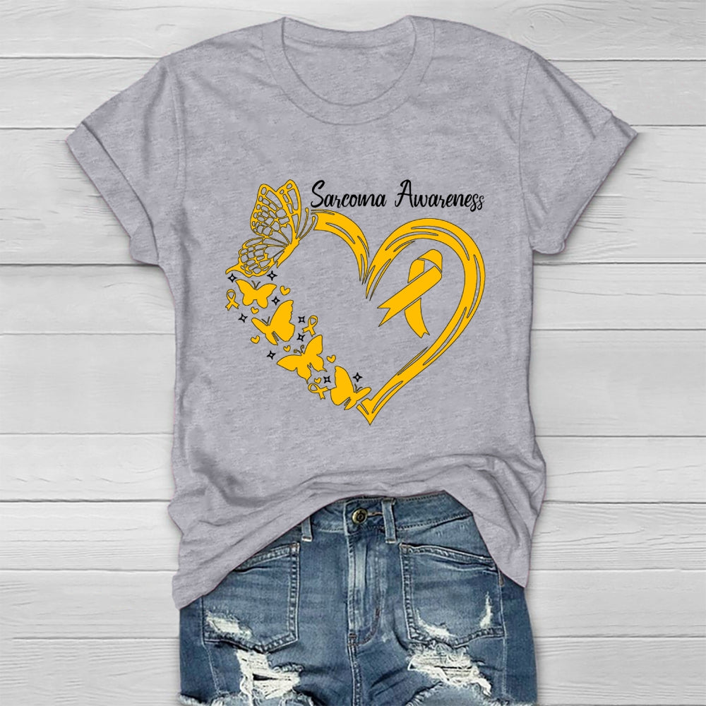 Sarcoma Cancer Awareness Healthwear T-shirt