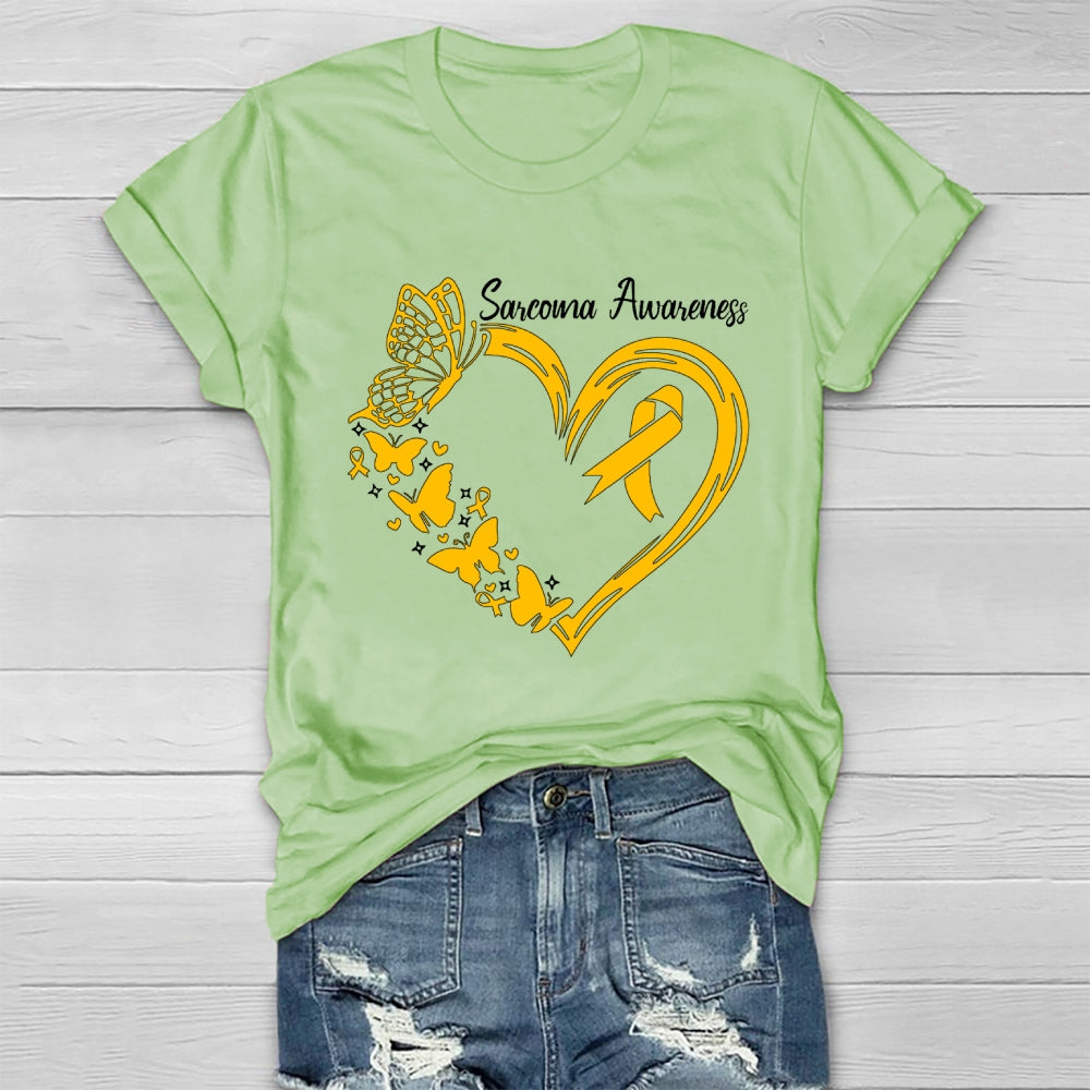 Sarcoma Cancer Awareness Healthwear T-shirt