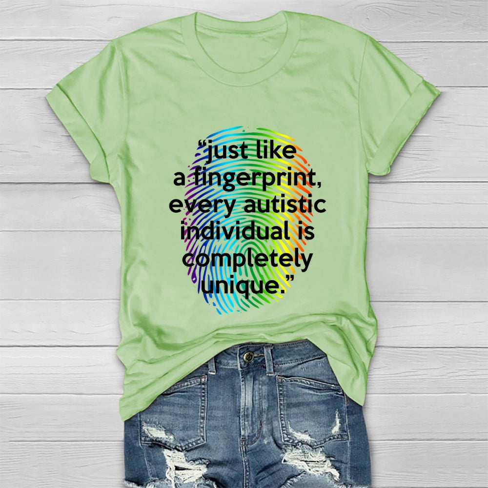 Just Like A Fingerprint Healthwear T-shirt
