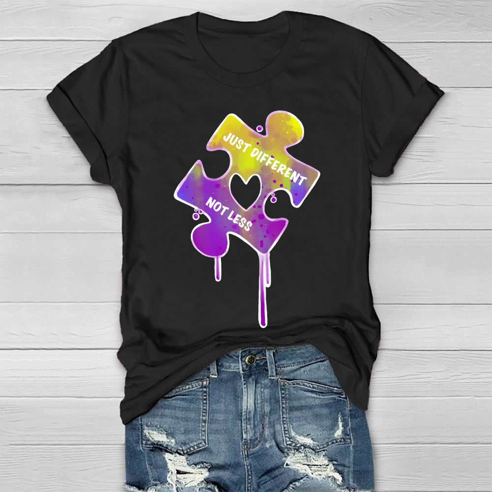 Just Different Not Less Healthwear T-shirt