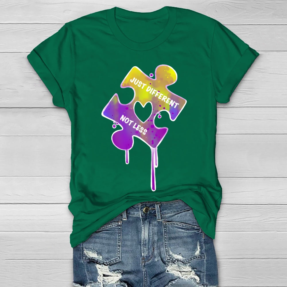 Just Different Not Less Healthwear T-shirt