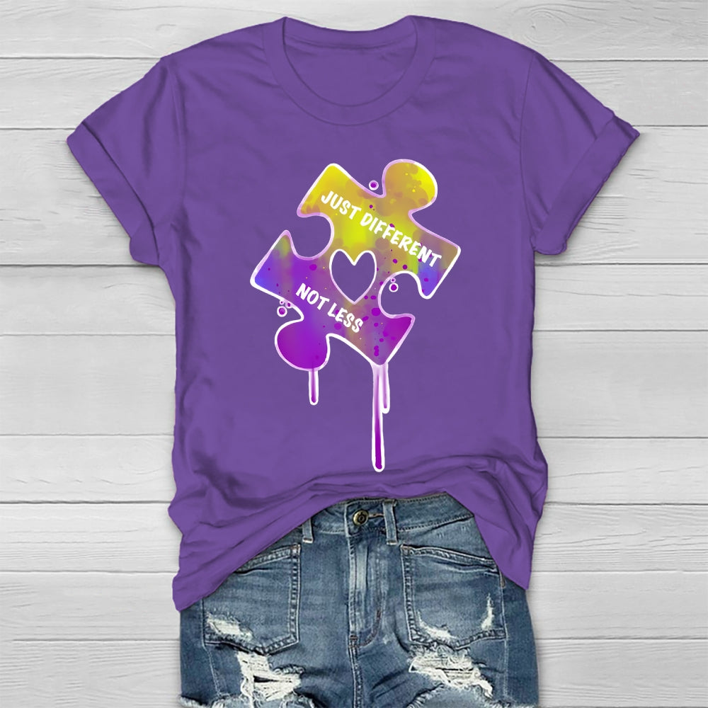 Just Different Not Less Healthwear T-shirt