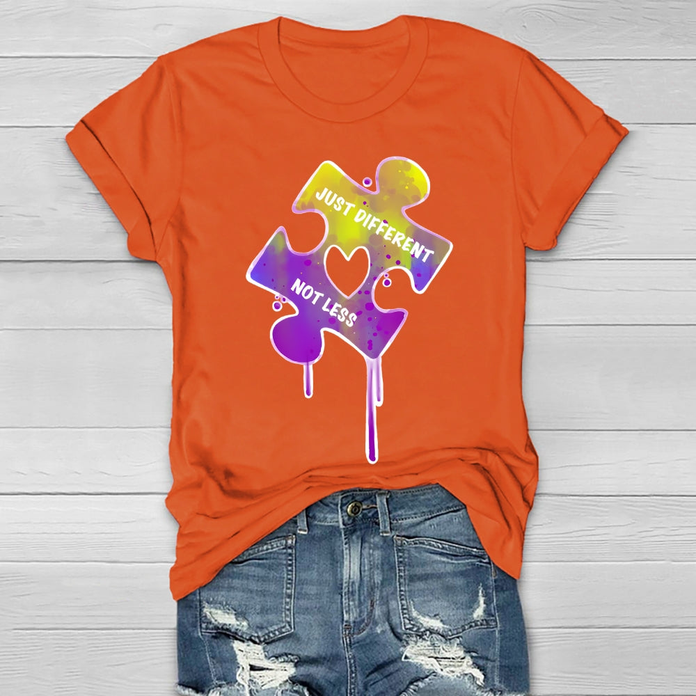 Just Different Not Less Healthwear T-shirt