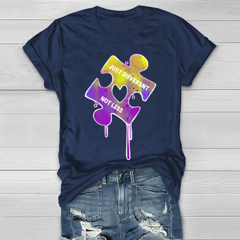 Just Different Not Less Healthwear T-shirt