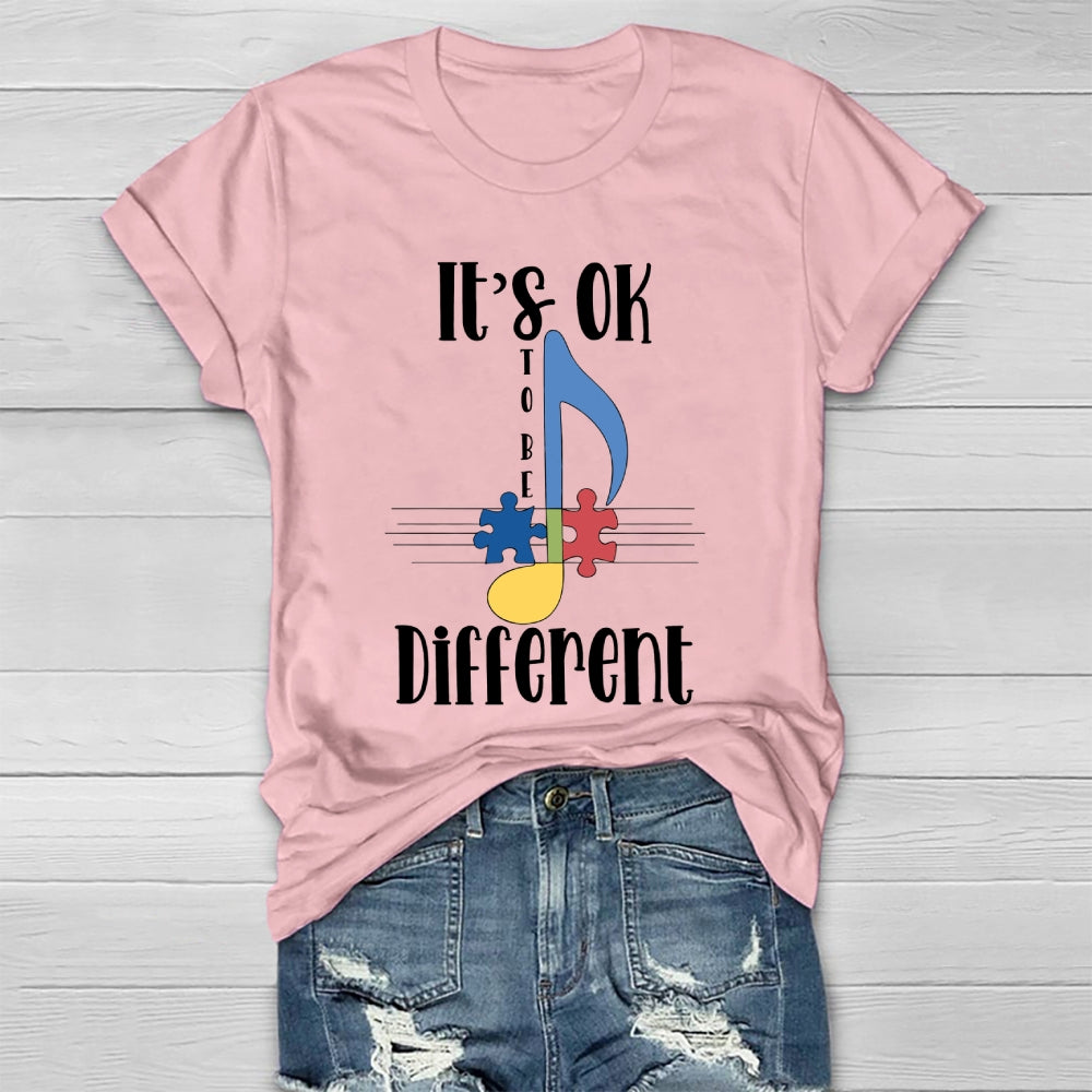It's Ok To Be Different Healthwear T-shirt