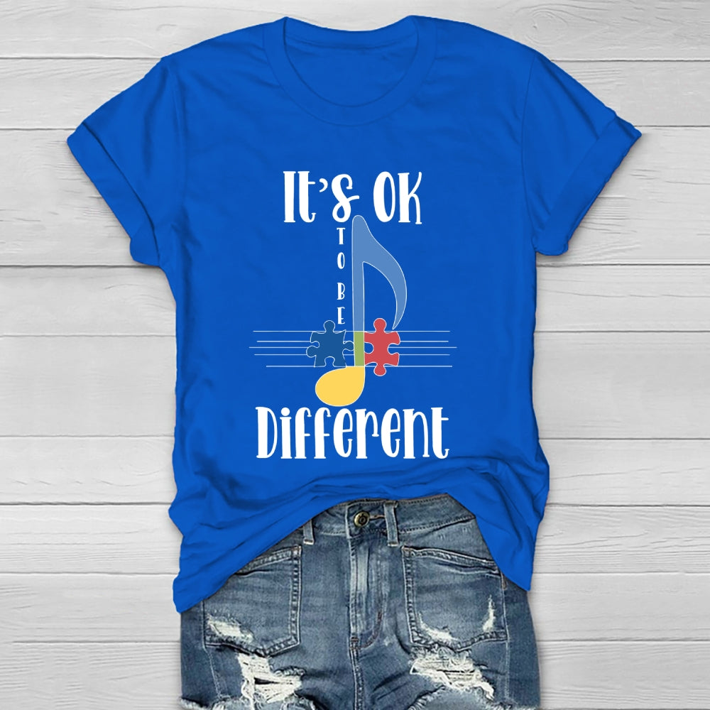 It's Ok To Be Different Healthwear T-shirt