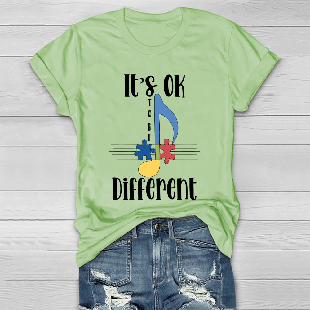 It's Ok To Be Different Healthwear T-shirt